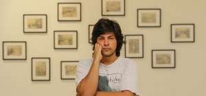 El artista guayaquile&ntilde;o gan&oacute; este a&ntilde;o el Sal&oacute;n de Junio de Machala y es parte de varias muestras colectivas. 