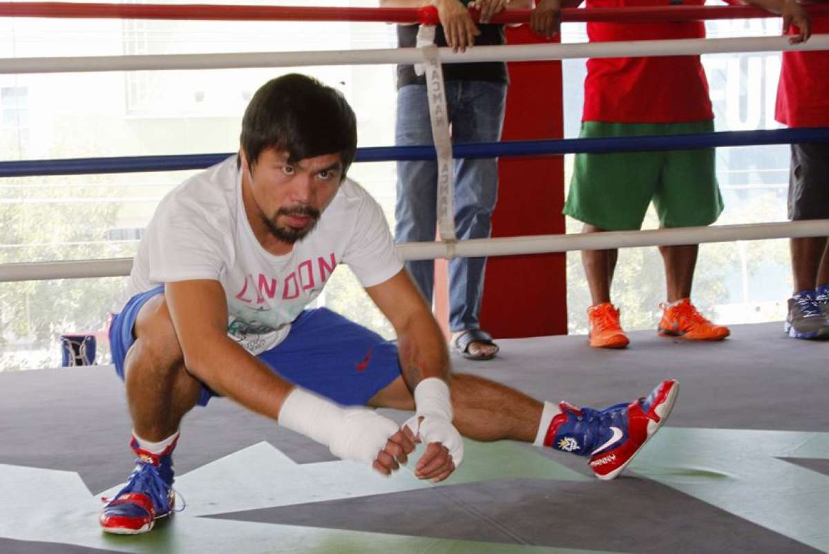 El dato lo dijo el mismo Pacquiao a la televisi&oacute;n filipina. Foto: Agencia AFP