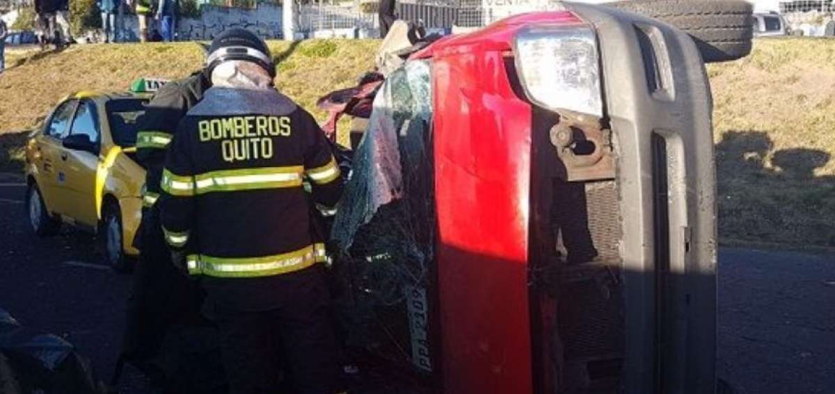 Choque en el norte de Quito cobr&oacute; la vida de una persona