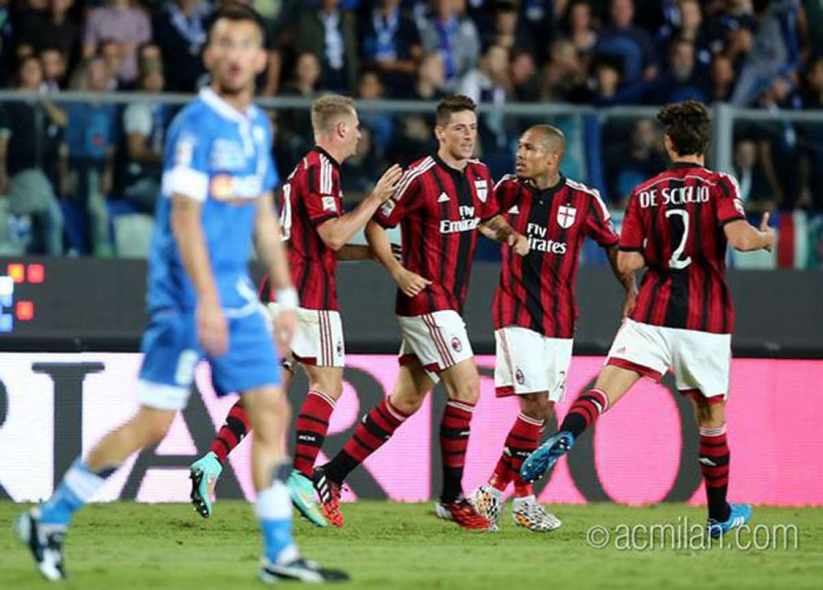 Milan salva el empate (2-2) en Empoli pese a su d&eacute;bil defensa