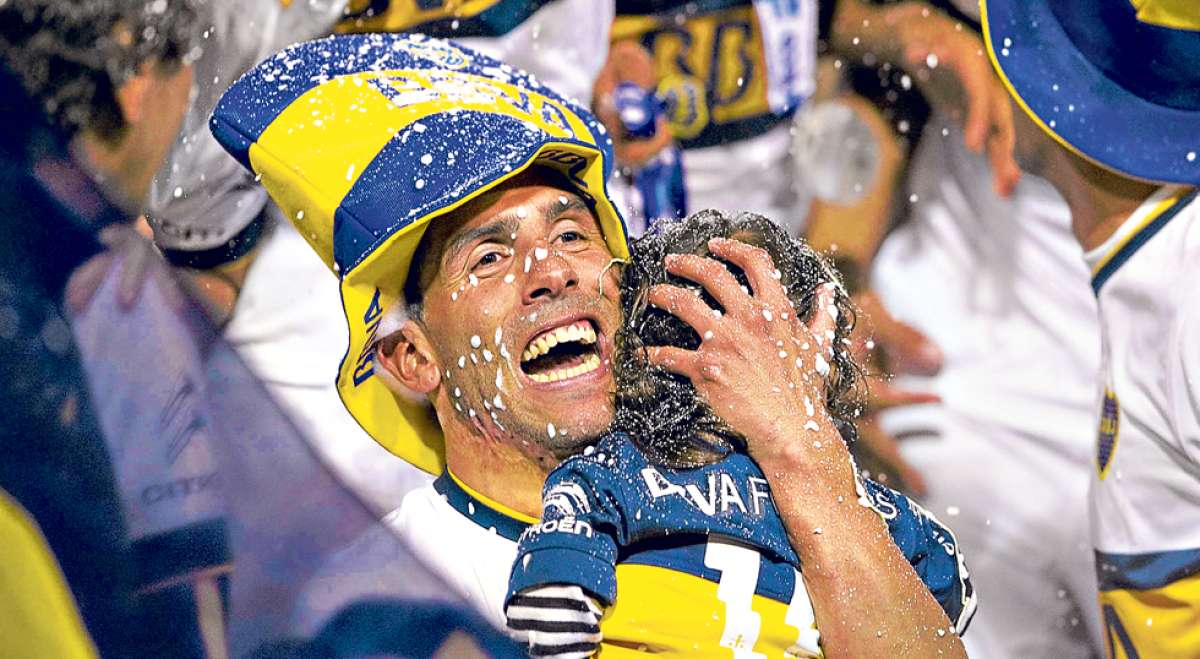 Carlos T&eacute;vez regres&oacute; a Boca Juniors y alcanz&oacute; otro logro inmediatamente. Atravesaba un gran momento en el f&uacute;tbol italiano antes de volver. Foto: AFP
