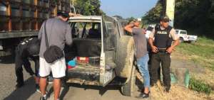 Los &uacute;ltimos dos supuestos integrantes de la banda fueron capturados en la ma&ntilde;ana cuando circulaban por el cant&oacute;n Colimes, en Guayas.