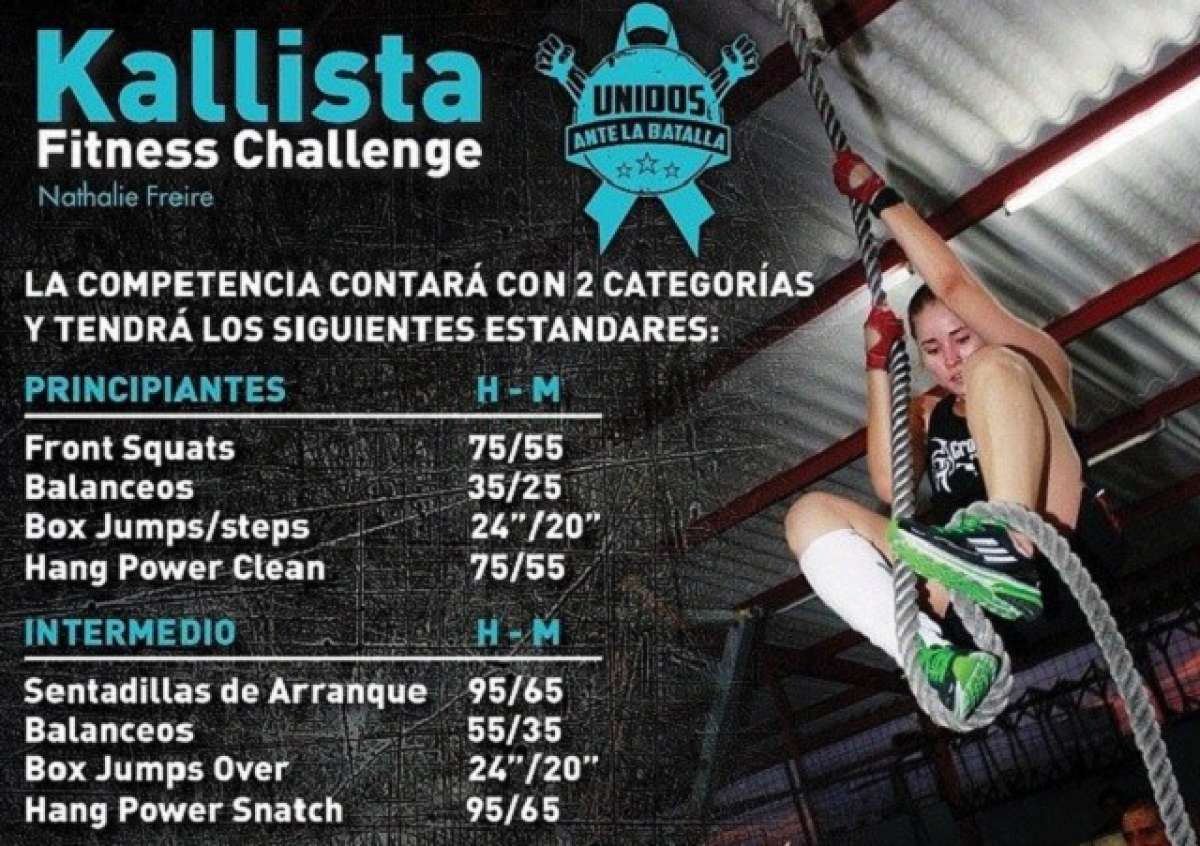 Comunidad crossfitera se une a la lucha contra el c&aacute;ncer