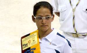 Elizabeth Bravo, destacada triatlonista ecuatoriana, competir&aacute; en Santiago.