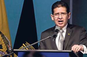 El procurador Diego Garc&iacute;a se encuentra en Estados Unidos para presentar un libro sobre Chevron. Foto: Cortes&iacute;a