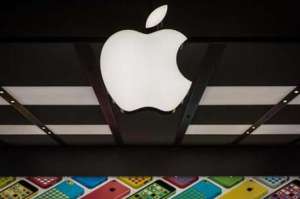 Imagen de uno de los locales de Apple en Brasilia, capital de Brasil. Foto: AFP