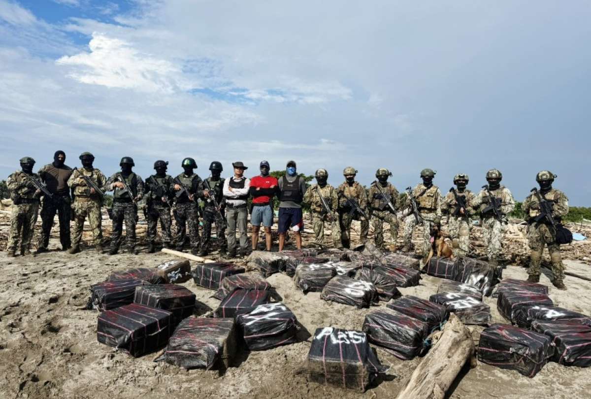 Gran cargamento de droga fue decomisado en la provincia de El Oro.