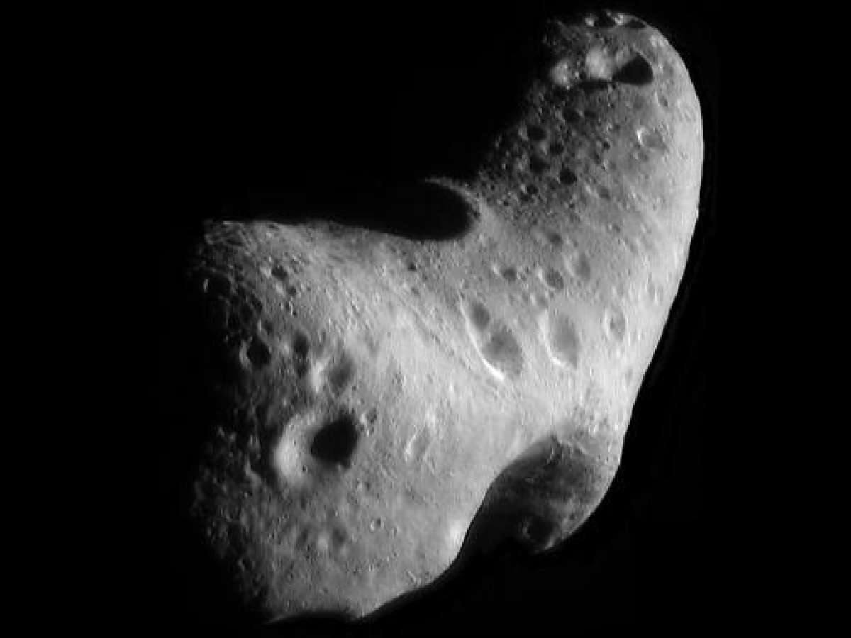 Un asteroide observado desde un telescopio, el 31 de enero de 2012. Foto: Archivo / AFP
