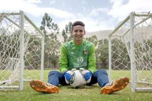 Jos&eacute; Gabriel Cevallos forma parte de la plantilla Sub-16 de Liga de Quito, donde ha realizado todo su proceso de formaci&oacute;n. Foto: Imago 7