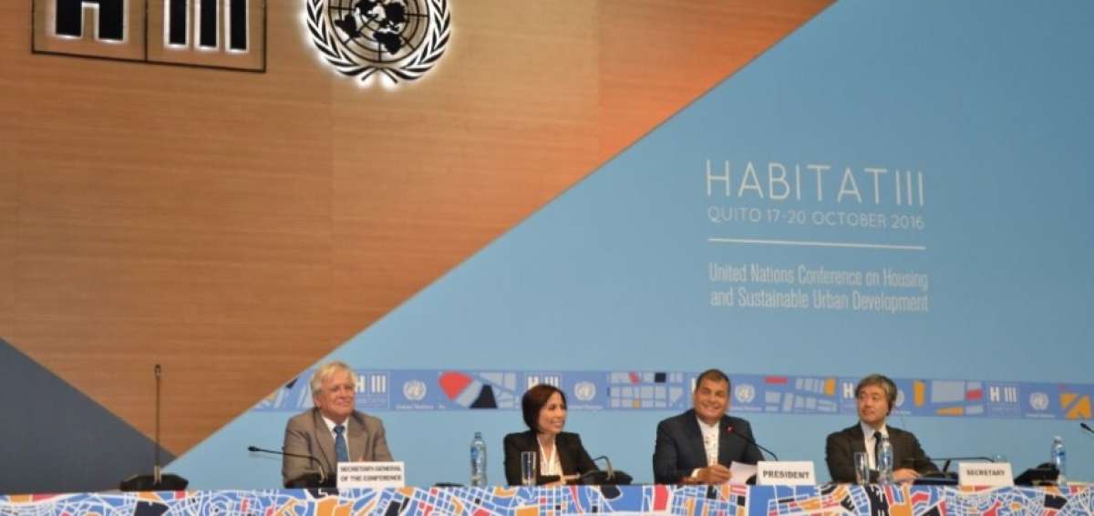 H&aacute;bitat III cierra en Quito con adopci&oacute;n de la Nueva Agenda Urbana