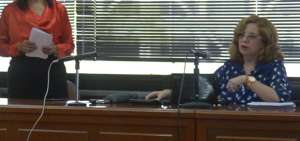 A 45 minutos de instalada la audiencia, la jueza Daniella Camacho suspendi&oacute; la toma del testimonio a De Souza. 