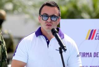 Daniel Noboa Azin, presidente de la República, renovó por 30 días la declaratoria del estado de excepción en siete provincias