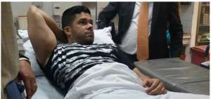 El cantante fue trasladado a una cl&iacute;nica en Guayaquil luego del accidente en Milagro.