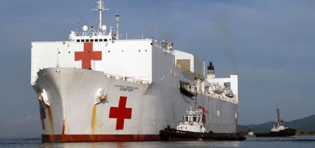 El buque Comfort de la Armada de Estados Unidos permanecer&aacute; en Manta del 26 de junio al 5 de julio.