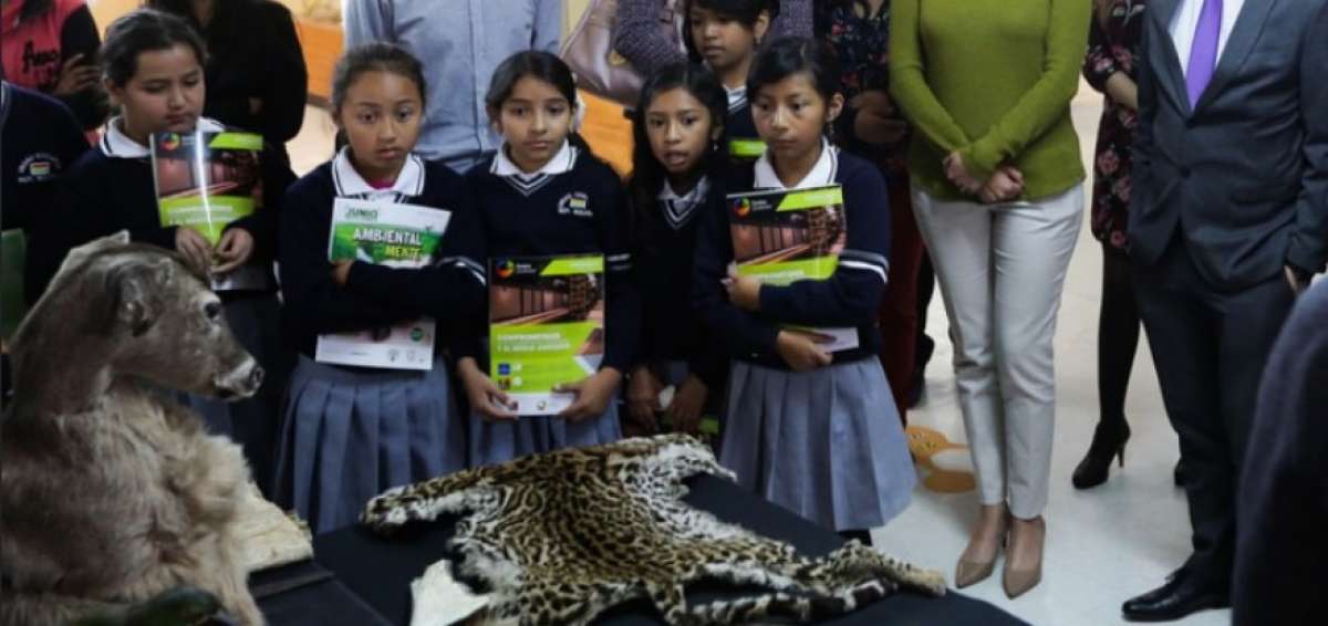 Los estudiantes aprendieron que la cacer&iacute;a de estas especies es un delito. 