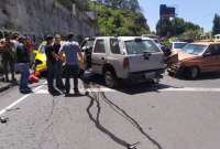 El accidente se registró en el sector de La Tola.