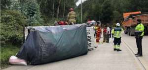 Un accidente de tr&aacute;nsito ocurri&oacute; en el sector Victoria del Portete, en Cuenca.