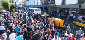 2.480 buses no saldr&aacute;n a circular este viernes en Quito, advierte dirigente