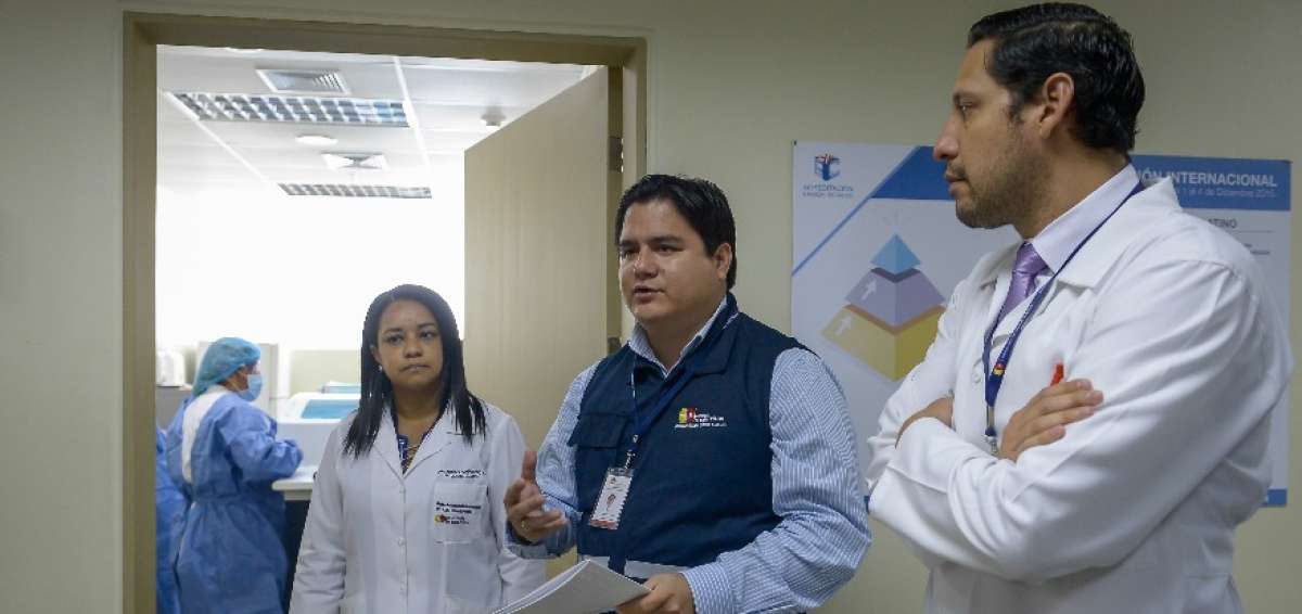 Julio L&oacute;pez, coordinador de la Zonal 8 del Ministerio de Salud P&uacute;blica (MSP).