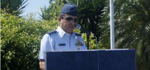 &Aacute;lex Padilla, comandante del Ala de Combate No. 23