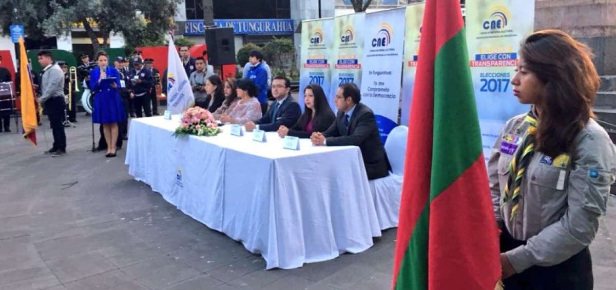 Las v&iacute;as en Tungurahua est&aacute;n expeditas para los comicios