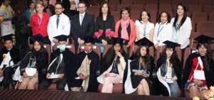 Estudiantes y docentes que participaron en el programa 'Aulas Hospitalarias'.