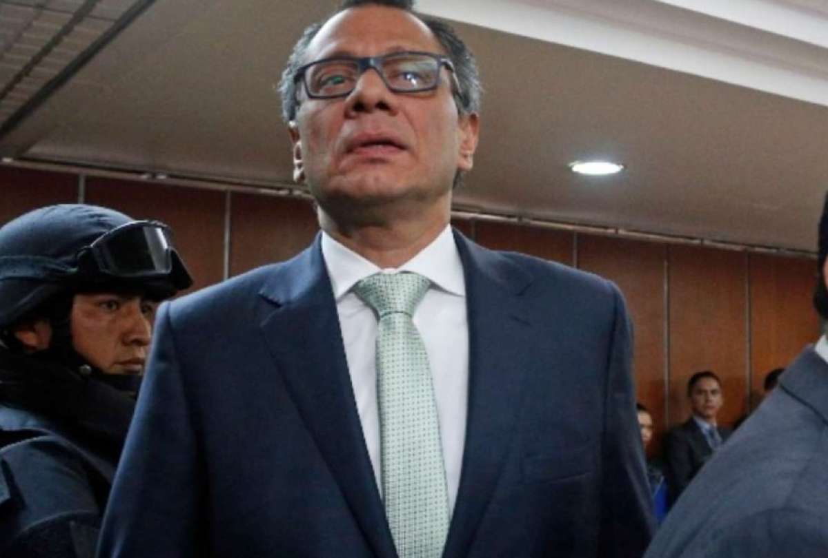 El exvicepresidente Jorge Glas cumple dos condenas por delitos de corrupción. 
