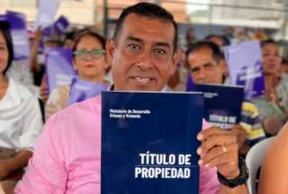 66 familias fueron beneficiadas con la entrega de sus títulos de propiedad en la provincia de Los Ríos