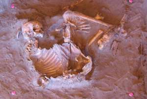 Las dos momias fueron encontradas en la cueva de Takarkori, en África.
