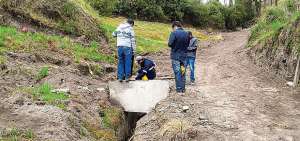 La instalaci&oacute;n de llaves de paso forma parte del proyecto de reparaci&oacute;n del recolector, que en mayo pasado fue afectado por las lluvias.