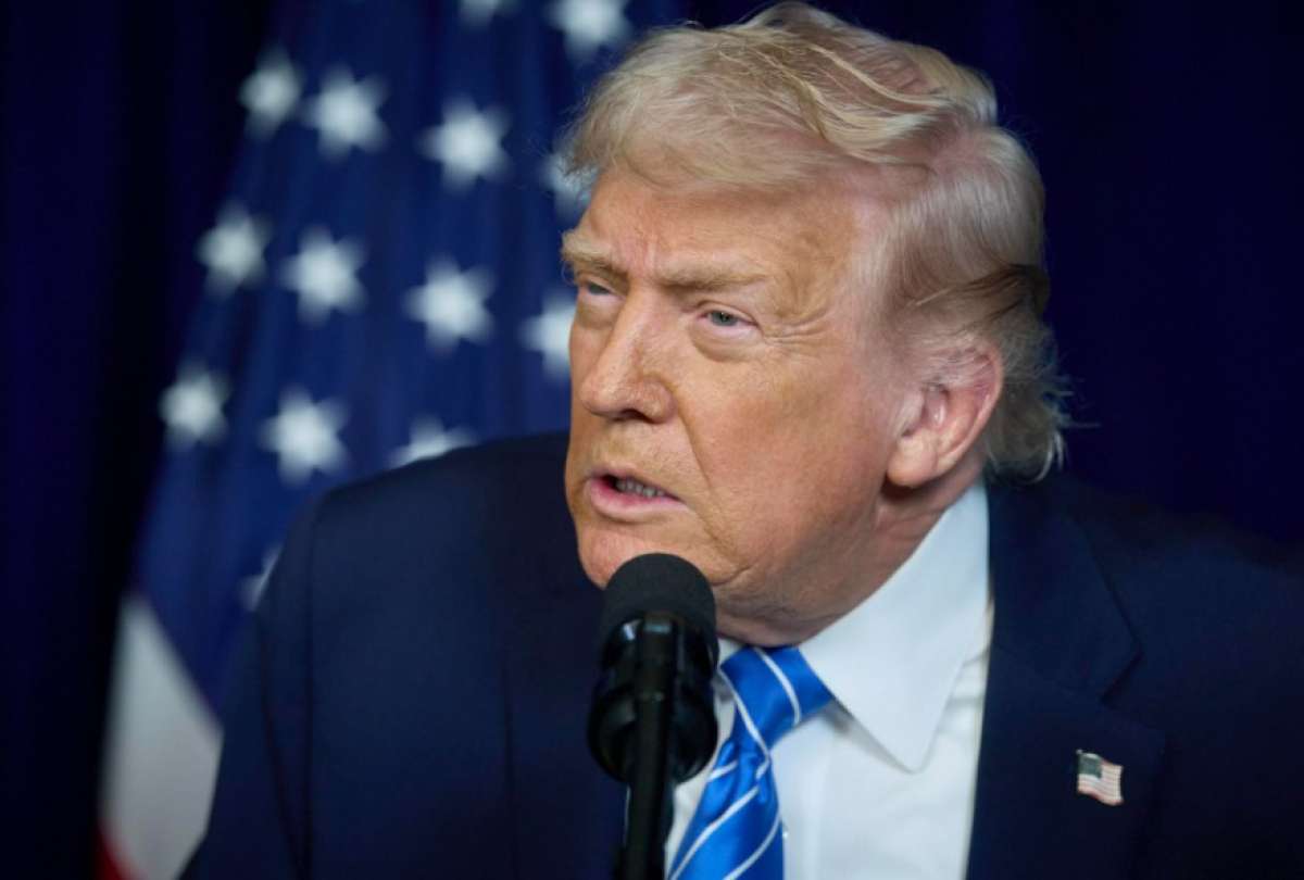 Fotograf&iacute;a cedida del presidente Donald Trump en Palm Beach, Florida. EFE