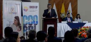 Carlos Ib&aacute;&ntilde;ez, de EMCO EP, dijo que se busca un equilibrio entre la productividad institucional y la calidad de vida de los colaboradores.
