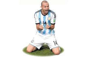 Sin la cinta de capit&aacute;n, Mascherano es m&aacute;s jefe que nunca en Argentina (Video)