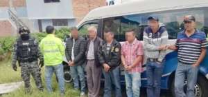 Seis ecuatorianos fueron detenidos en el operativo. El producto que pose&iacute;an ven&iacute;a desde Per&uacute; y ten&iacute;a como destino el mercado colombiano.