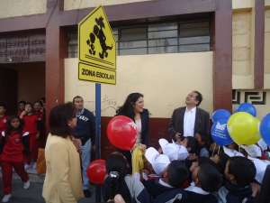 Riobamba fue la ciudad escogida a nivel nacional para iniciar este proyecto que busca reducir los accidentes de tr&aacute;nsito,