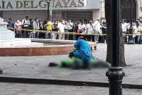 El ataque ocurrió frente al edificio de la Fiscalía en Guayaquil.