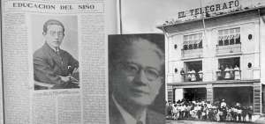 El edificio del diario en Aguirre N&deg;423 y Chile. Aqu&iacute; empez&oacute; a escribir A. J. Falcon&iacute;.