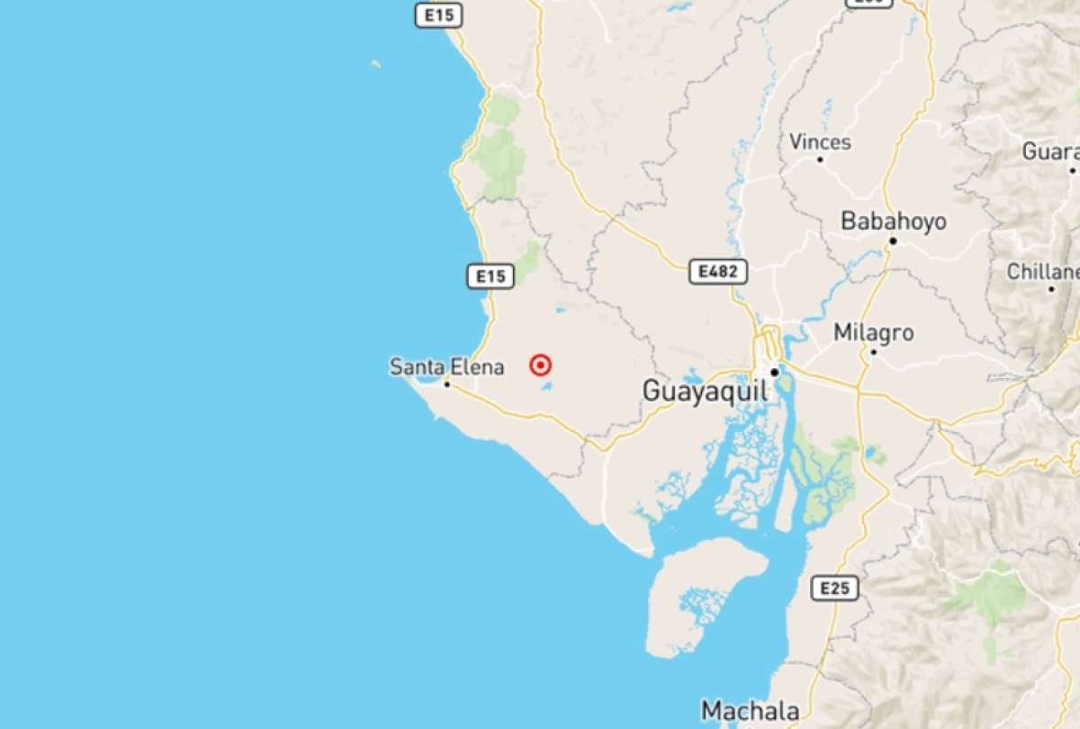 Un sismo sacudió Santa Elena la tarde de este miércoles, 30 de julio de 2025.
