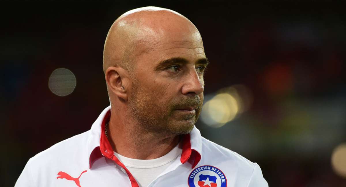  Jorge Sampaoli, t&eacute;cnico de la selecci&oacute;n chilena de f&uacute;tbol. Foto: AFP