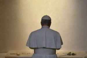 El papa León XIV oró en la tumba de Francisco