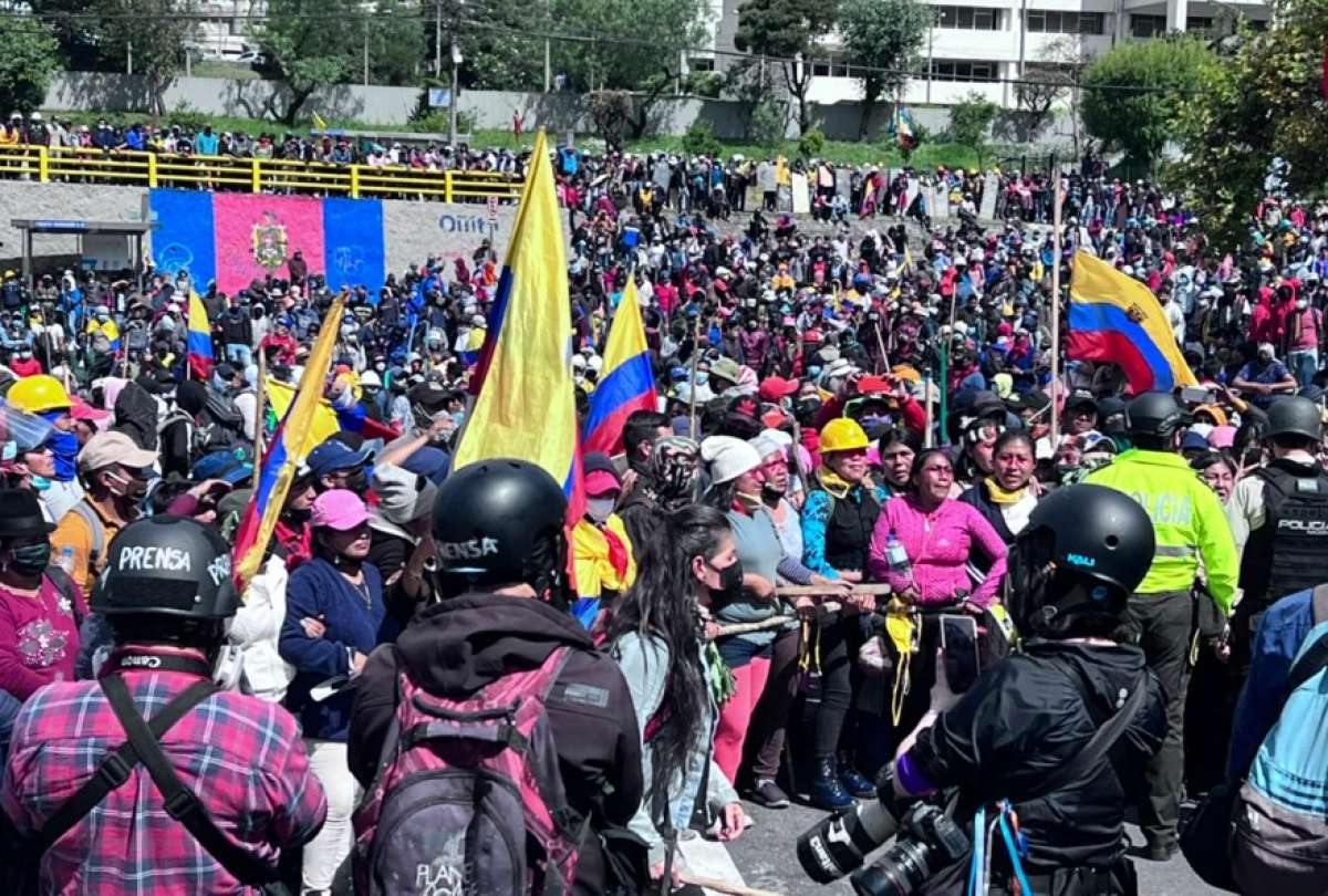 Autoridades inician investigaciones para esclarecer la muerte de un manifestante en Quito