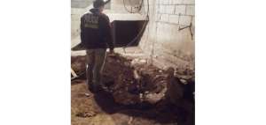 El cuerpo sin vida fue hallado en el terreno de una construcci&oacute;n.