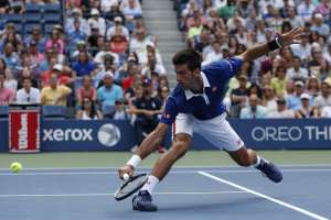 Djokovic, campe&oacute;n en 2011 del US Open, emple&oacute; dos horas y 28 minutos para vencer a Seppi. Foto: AFP