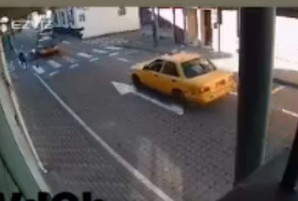 Un adulto mayor fue atropellado en Sangolqu&iacute;. 
