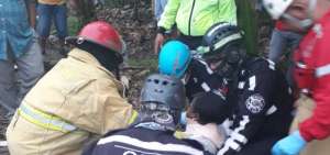 Accidente en El Triunfo dej&oacute; dos heridos