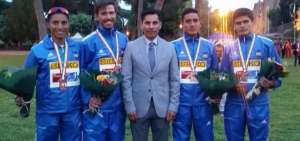 Ecuador hace historia y gana medalla de bronce mundial en 20 km marcha