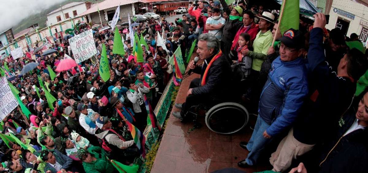 Len&iacute;n Moreno se cita con los ciudadanos y la dirigencia de Chimborazo