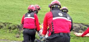 Parapentista fue rescatado en el sector de Lloa, al sur de Quito