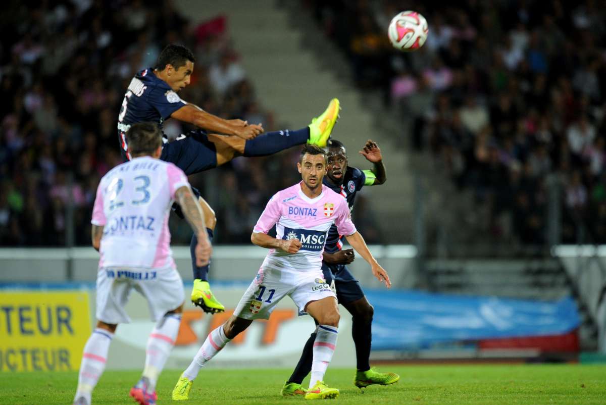 El Paris Saint Germain qued&oacute; por el momento en el tercer puesto de la tabla de posiciones. Foto: AFP