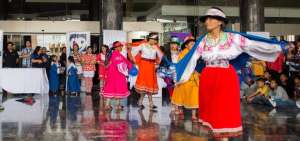 Los ni&ntilde;os asistieron a un festival art&iacute;stico.